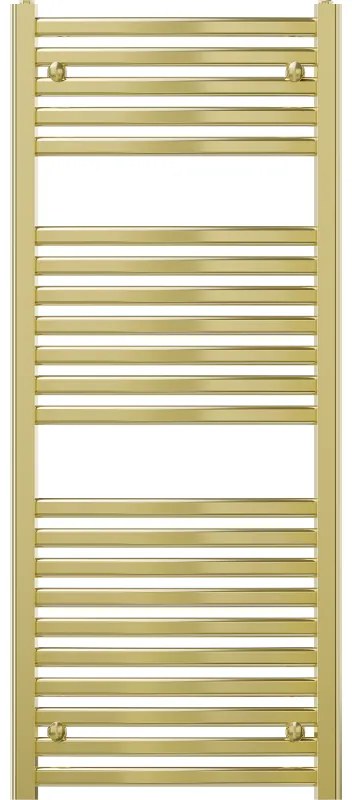 Mexen Helios, vykurovacie teleso 1200 x 500 mm, 448 W, zlatá, W103-1200-500-00-50