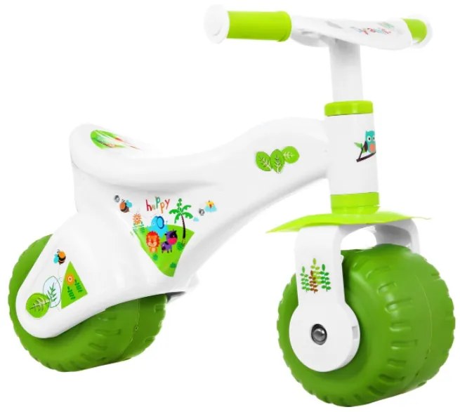 RAMIZ Detské odrážadlo motorka zelená