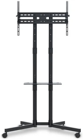 CONNECT IT CMH-9100-BK - Pojazdný stojan s policou pre TV 37-70” čierna