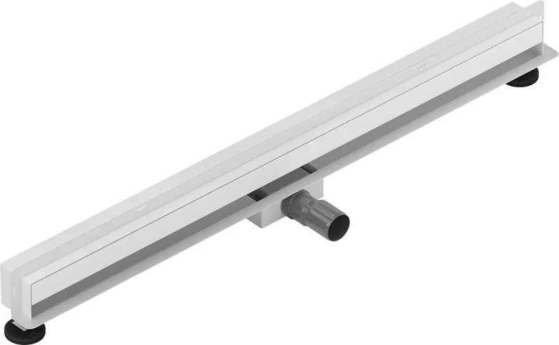 Mexen Flat Wall, sprchový žľab na stenu 2v1, 100 cm, biela, 1230100