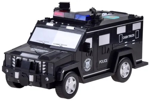 Pokladnička policajné auto Iso Trade čierna - 14369