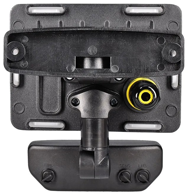 SOLIGHT LED reflektor Quick so sensorom, 10W, 850lm, 4000K, IP65, čierny