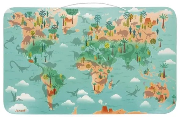 Janod - Magnetická mapa dinosaury