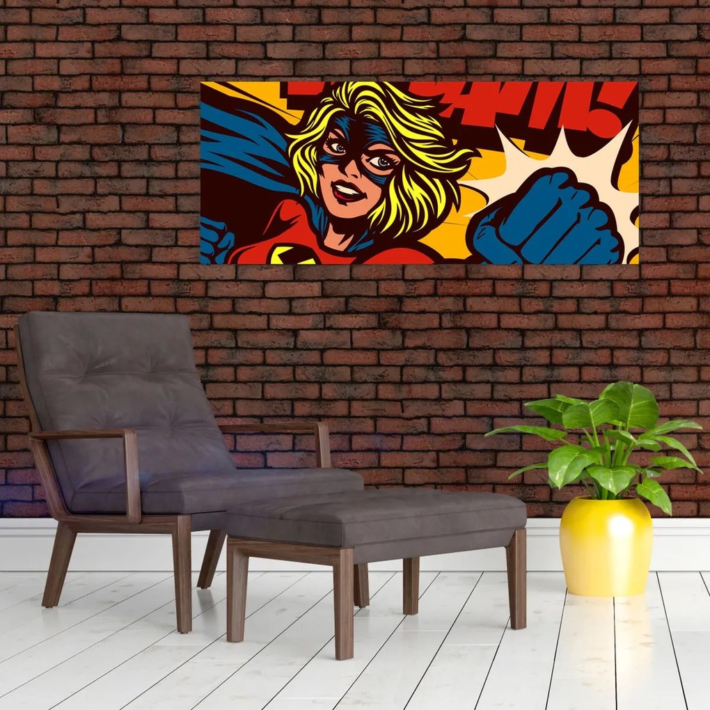 Obraz - Komix (120x50 cm)