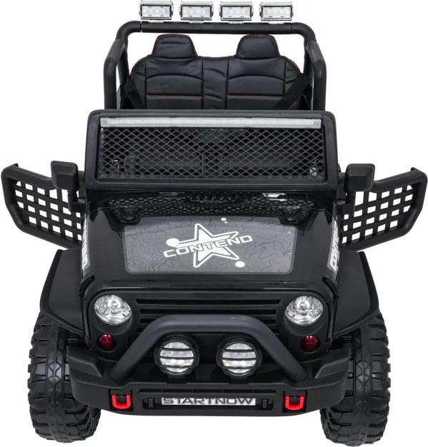 Elektrické autíčko Jeep BEAST 4x4 čierne