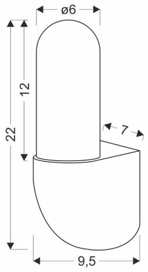 Vonkajšie nástenné svietidlo GYNURA 1xGU10/35W/230V IP65 čierna