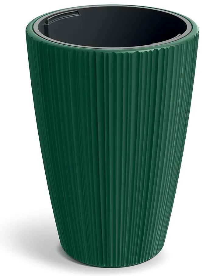 Květináč Oros tmavě zelený