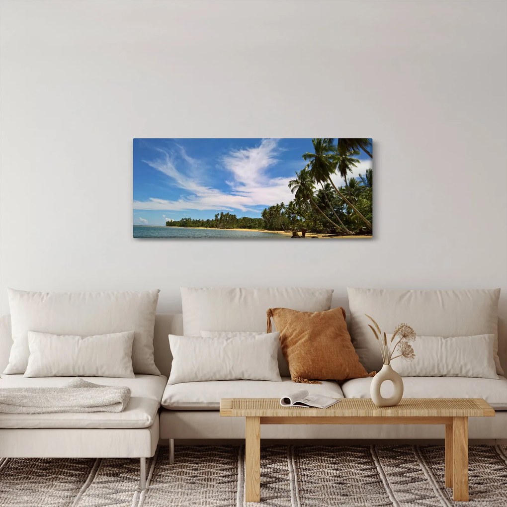 Obraz pláže (120x50 cm)