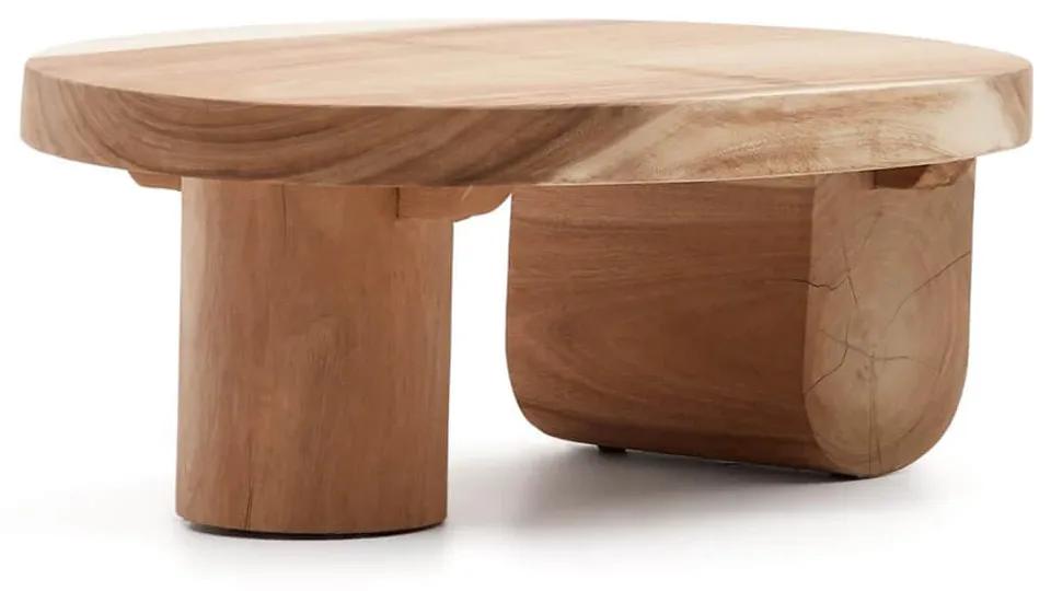 Konferenčný stolík osio ø 90 x 60 cm prírodný MUZZA