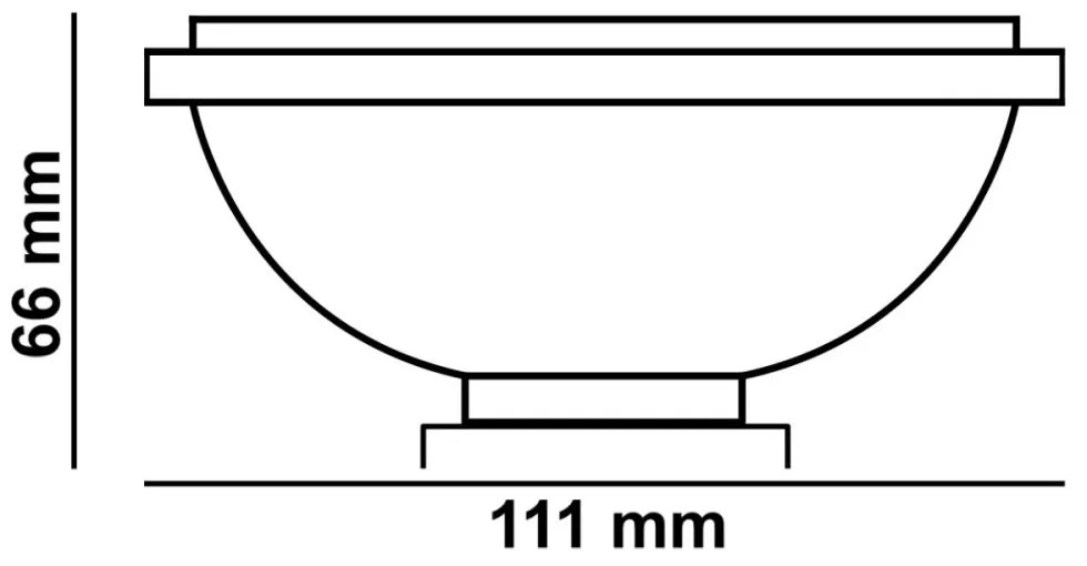 LED žiarovka G53 AR111 15W = 100W 1521lm 3000K Warm 38° 12V LUMILED