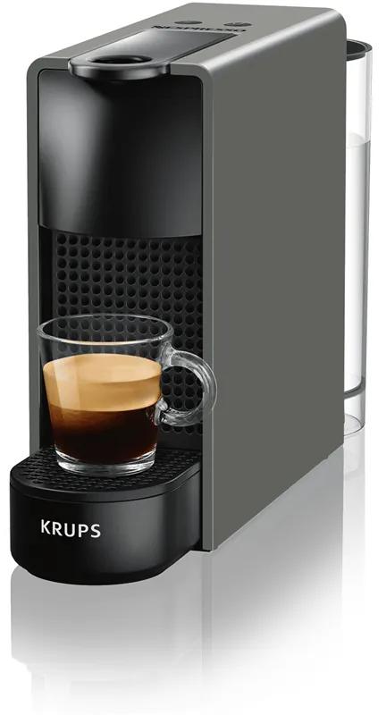Kapsulový kávovar Krups Nespresso Essenza Mini XN110B10 šedý (rozbalené)