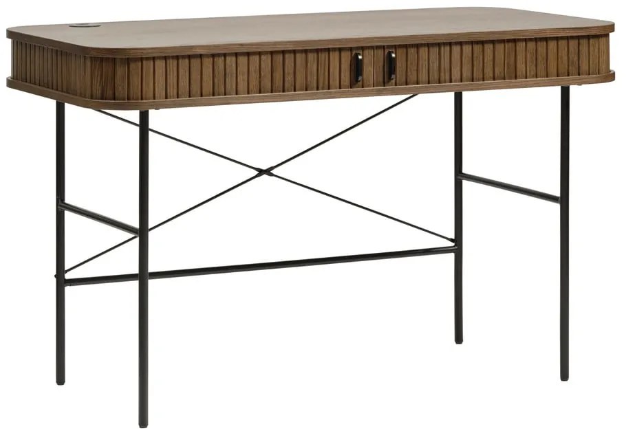 Pracovný stôl v dekore duba 60x120 cm Nola – Unique Furniture