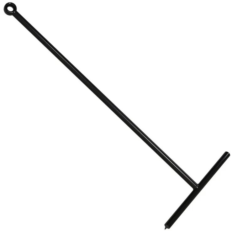 Aqualine Aqualine, Podlahová stierka 300x890mm, čierna, SQ121B