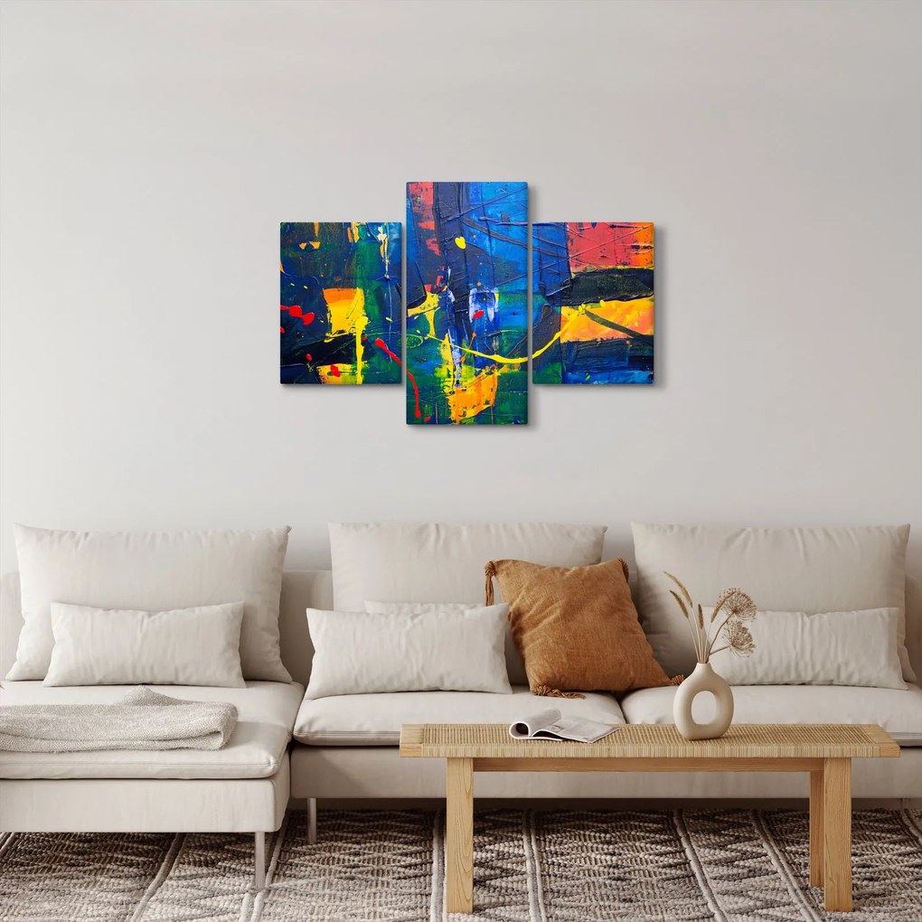 Obraz - Abstrakcia (90x60 cm)