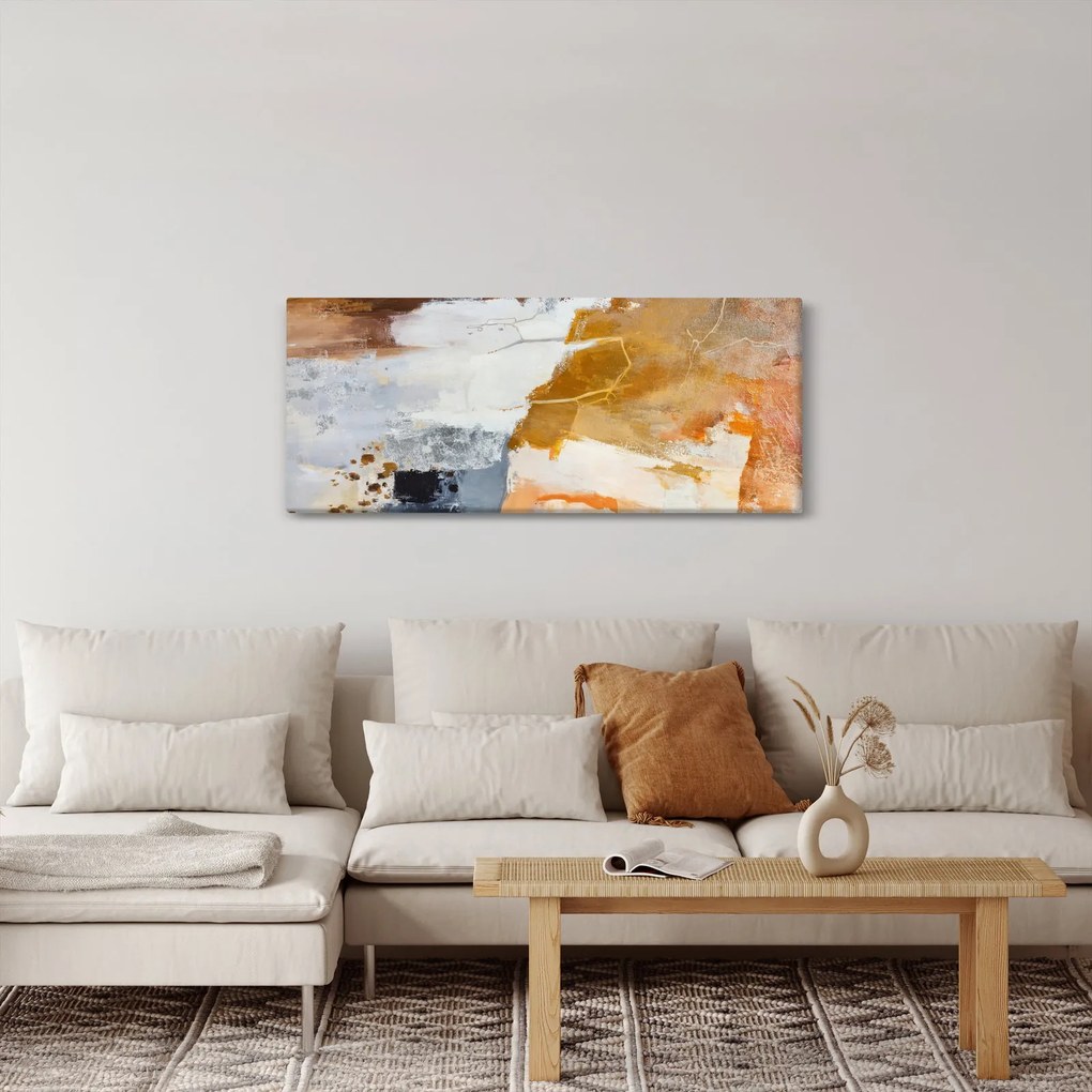Obraz - Abstrakcia (120x50 cm)