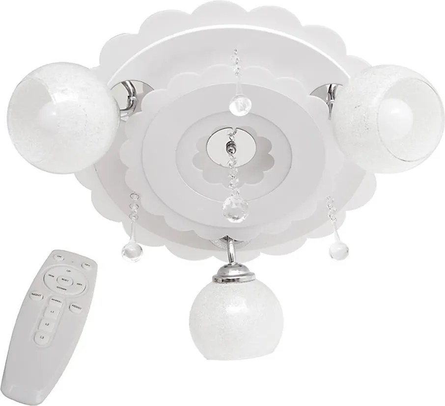 Bodové svietidlo ARONA 3xE27/15W/230V+LED