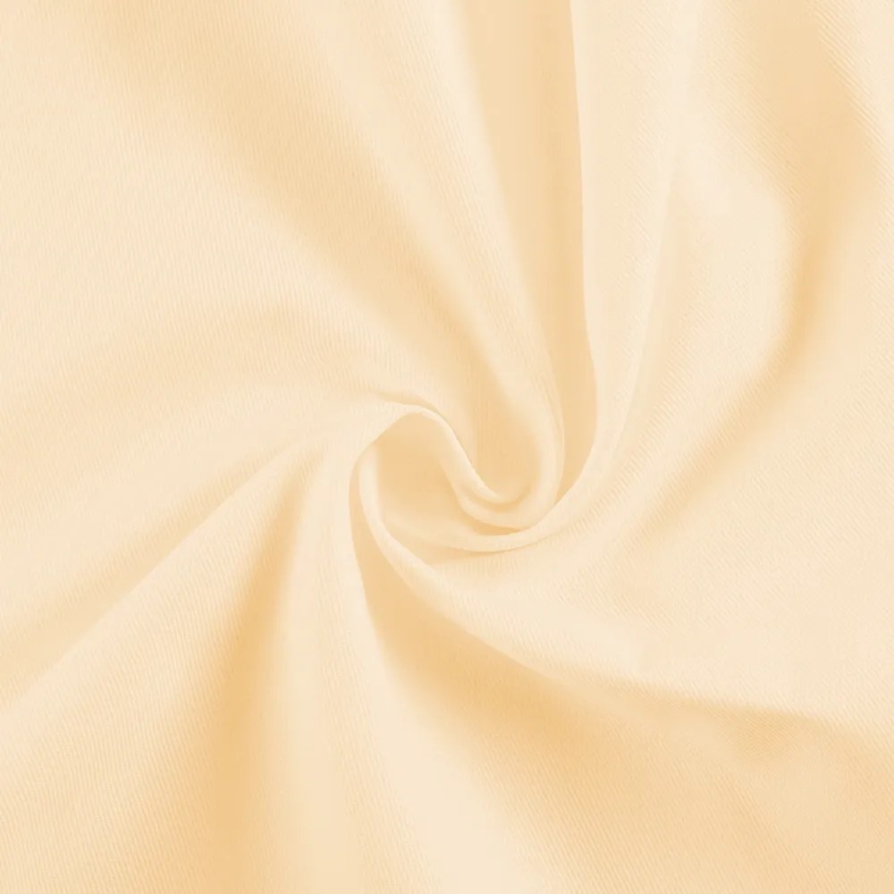 Biante Bavlnená keprová obliečka na vankúš KEP-002 Vanilková 70 x 90 cm