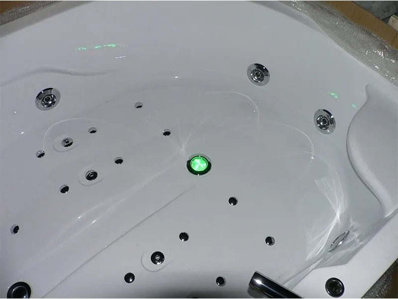 BPS-koupelny Hydromasážna vírivá vaňa Carmen 631L 180x120, ľavá