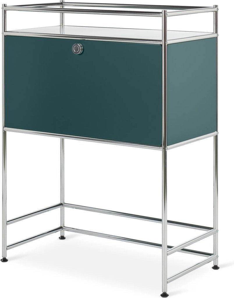 Stolík »CN3« s výklopným priečinkom, zelený