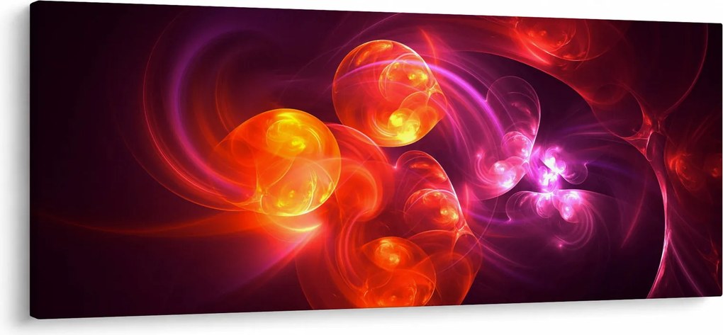 Obraz modernej abstrakcie (120x50 cm)