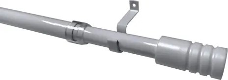 Garnýž Modern 135-225 cm, strieborná%