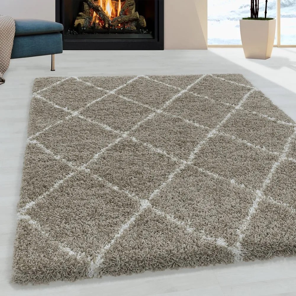 Svetlohnedý koberec 240x340 cm Alvor – Ayyildiz Carpets