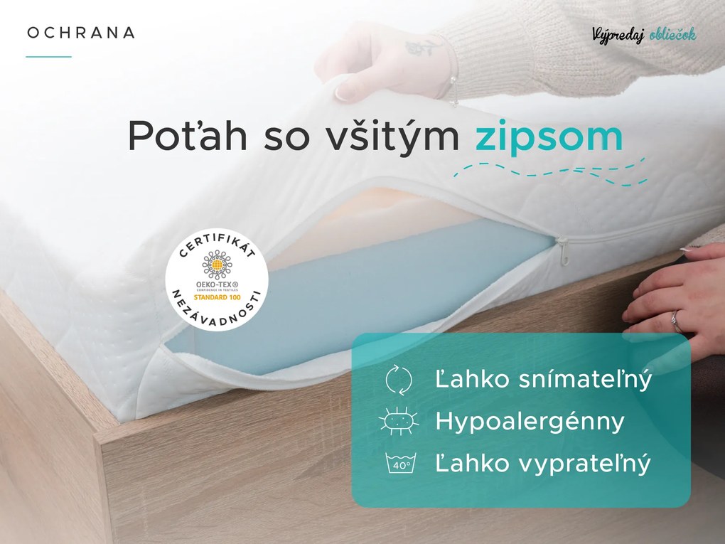Kokosový matrac COCO MAXI 20 cm 160 x 200 cm Ochrana matraca: BEZ chrániče matraca