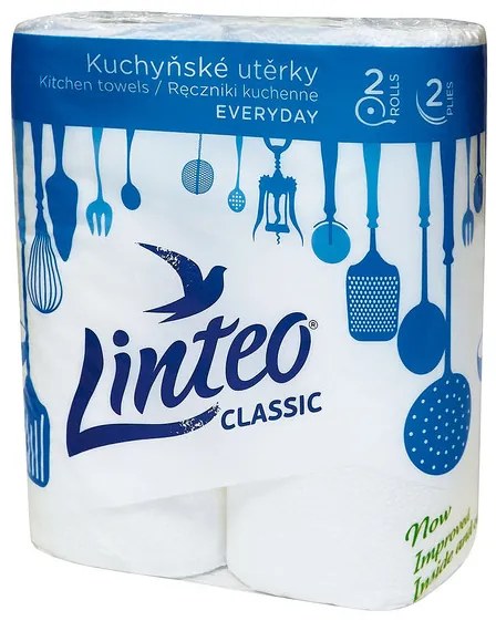 Kuchynské utierky 2-vrstvové LINTEO CLASSIC – 2ks 30392