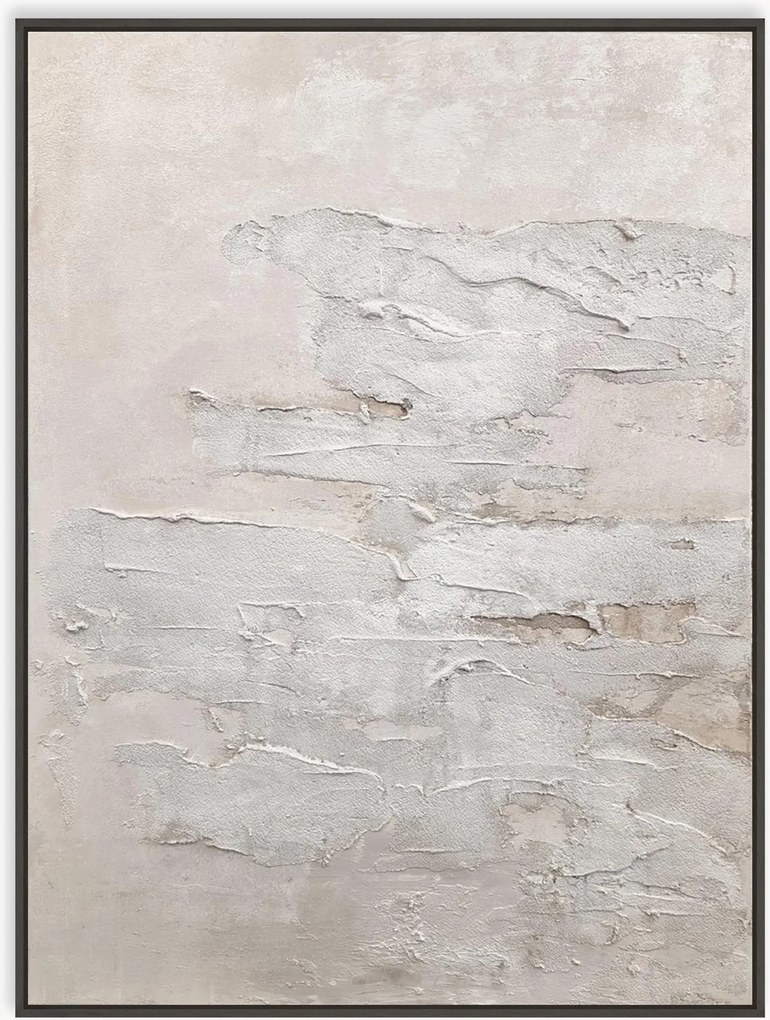 Ručne maľovaná nástenná dekorácia v ráme Sand Wall
