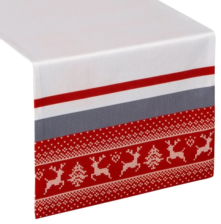 Dekorstudio Vianočný zamatový behúň na stôl NOEL 01