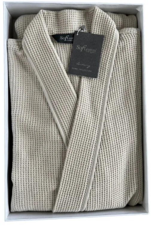 Soft Cotton Vaflový unisex župan PIQUE