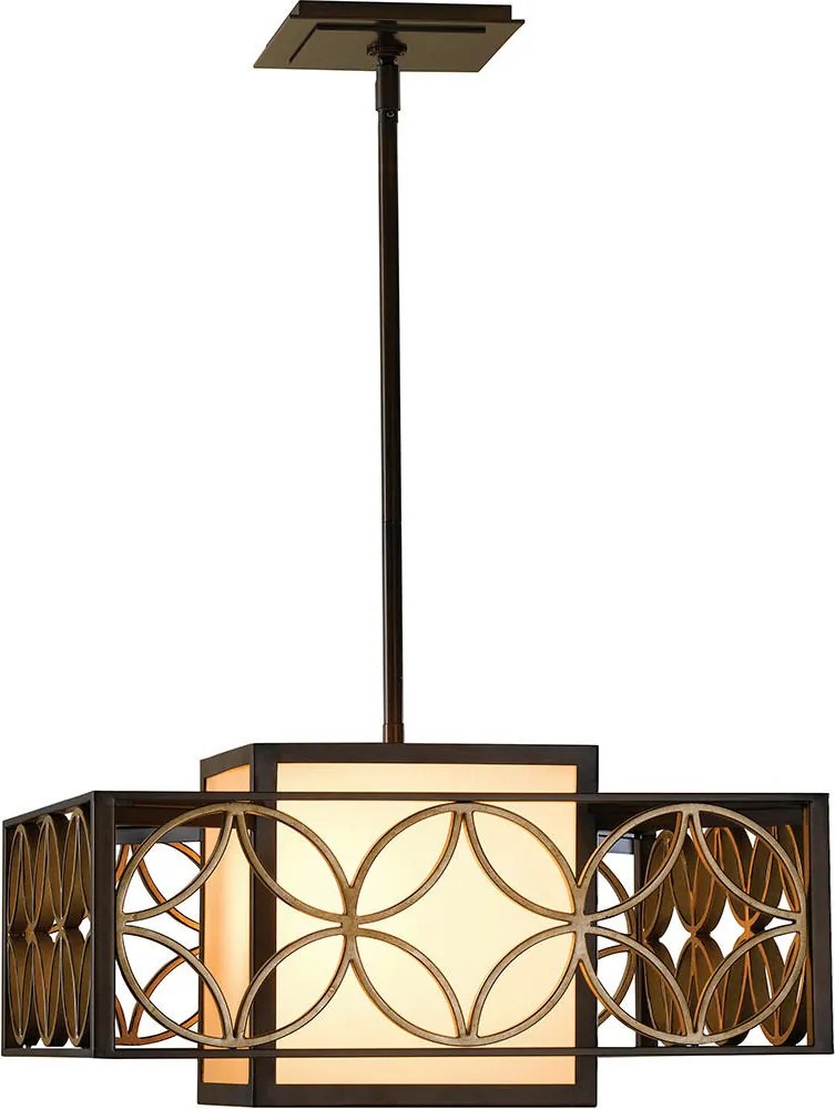 XXXLutz ZÁVESNÉ SVIETIDLO, 53.3/53.3/39 cm Elstead Lighting - Online Only bytové doplnky - 009093022001