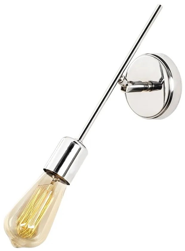 Nástenné svietidlo do zásuvky v striebornej farbe Mizrak – Opviq lights