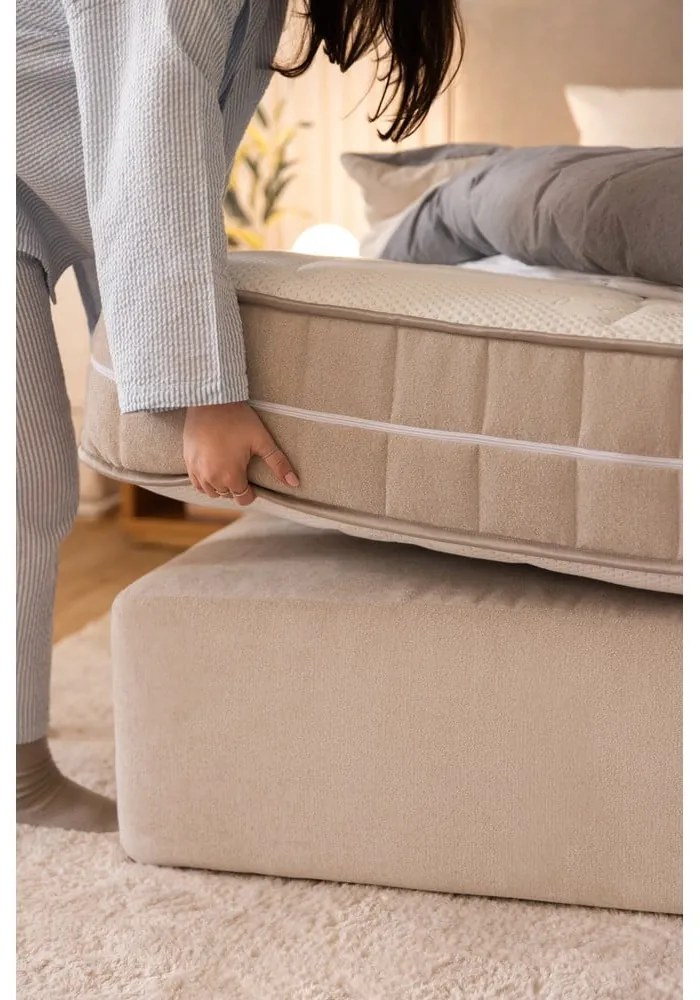 Modrá boxspring posteľ 180x200 cm Olia Bold – Bonami Selection