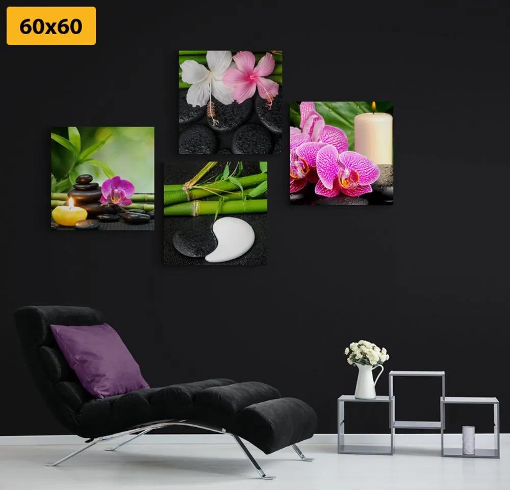 Set obrazov Feng Shui zátišie Varianta: 4x 60x60