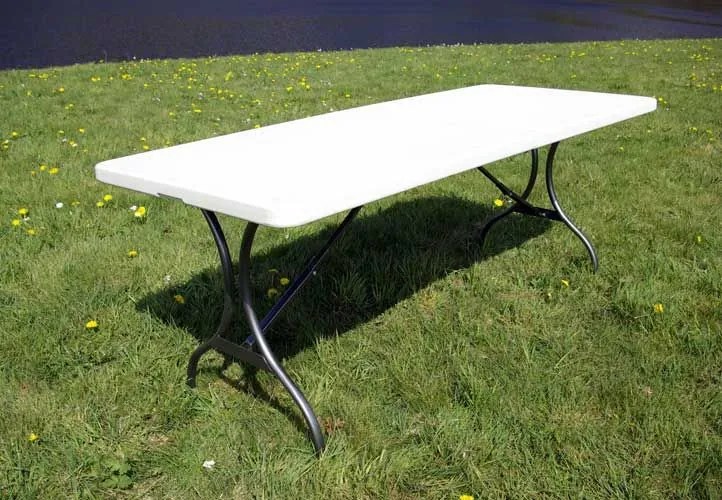 Garthen 341 Skladací záhradný stôl 183 cm + 2 lavice