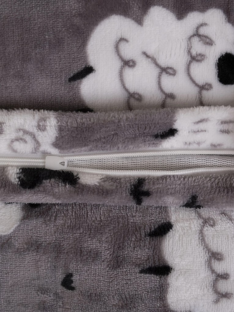 Obliečka na vankúš mikroplyš Exclusive 40 × 60 cm - Ovečky