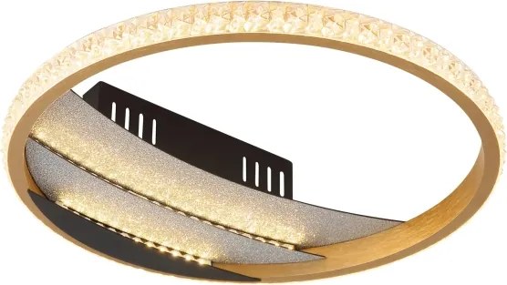Globo 48493-12 - LED stropné svietidlo CONSTANCE LED/12W/230V, priemer 29,5 cm, zlaté