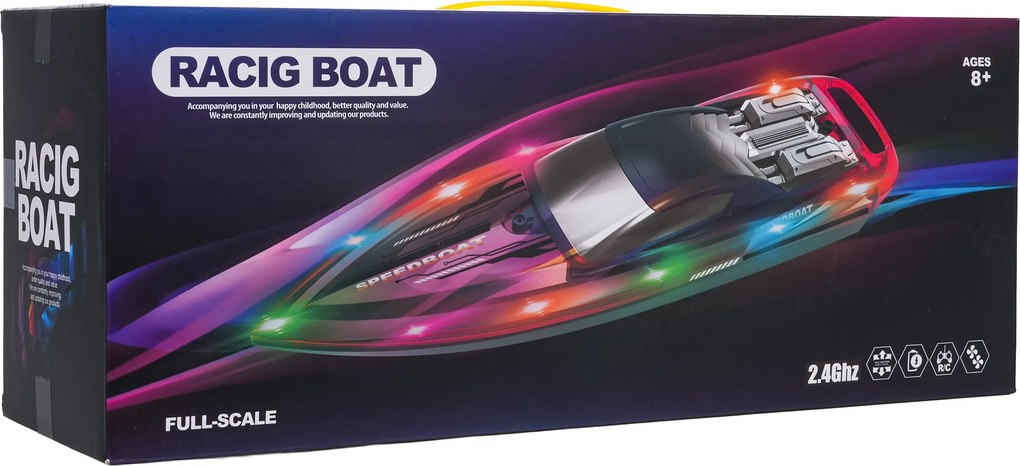 Ramiz R/C závodný čln modrý