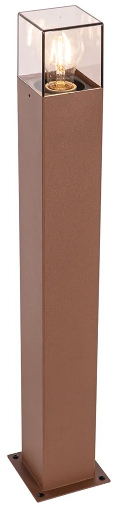 Priemyselná vonkajšia stojaca lampa hrdzavohnedá 70 cm IP44 - Denmark