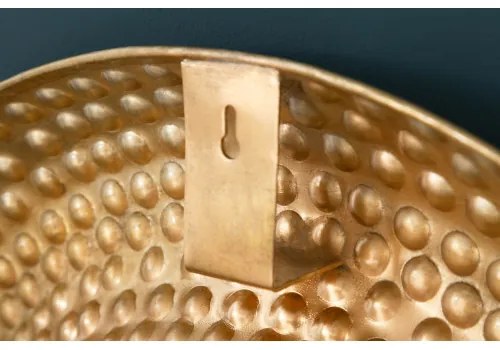 Zrkadlo 40396 Ø60cm Orient gold aluminium  - Komfort-nábytok