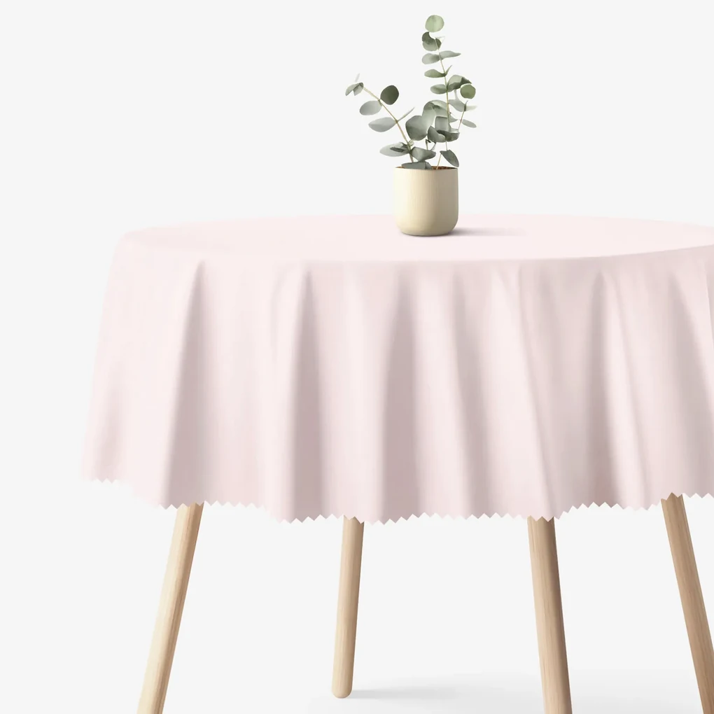 Goldea okrúhly teflónový obrus - ružový Ø 150 cm