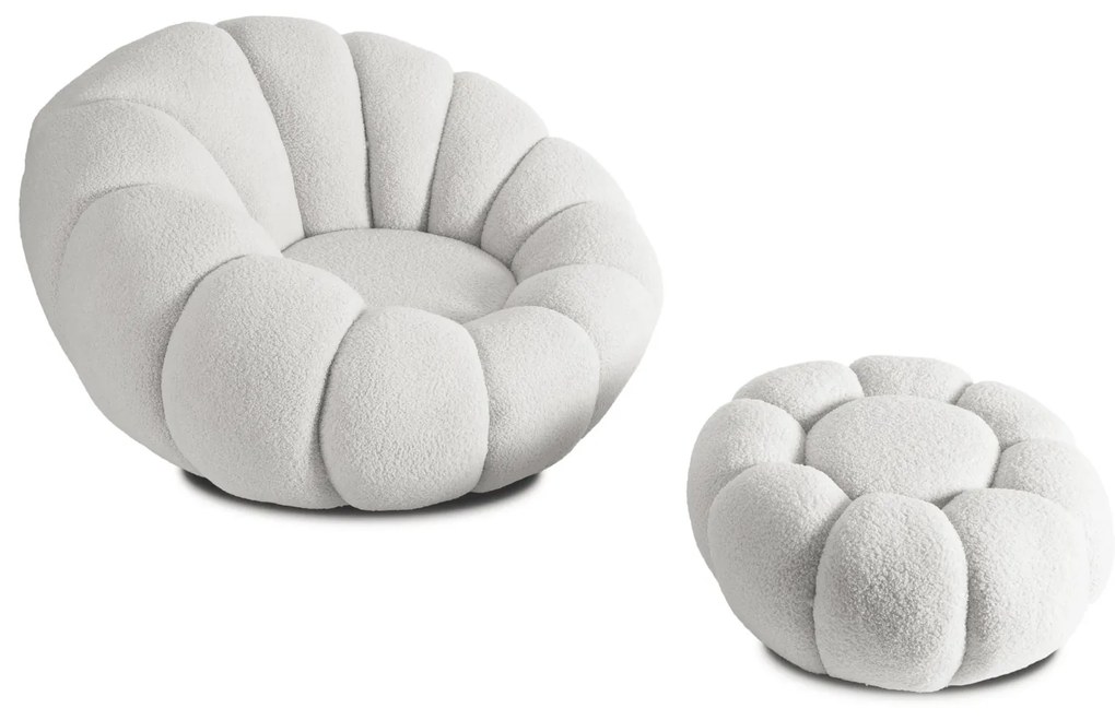 PROXIMA.store - Otočné kreslo PETTIT FARBA: sivá