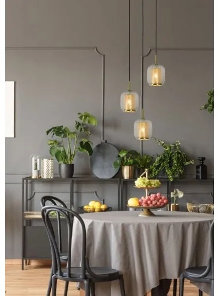 Lucide 03433/03/02 - Luster na lanku AGATHA 3xE27/40W/230V