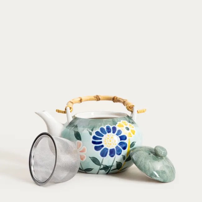 Čajník so šálkami LIMITE 772382 zelený