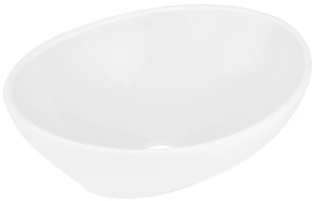 Gamma Emi, umývadlo na dosku 405x335x140 mm, biela lesklá, GMA-UC-EMI