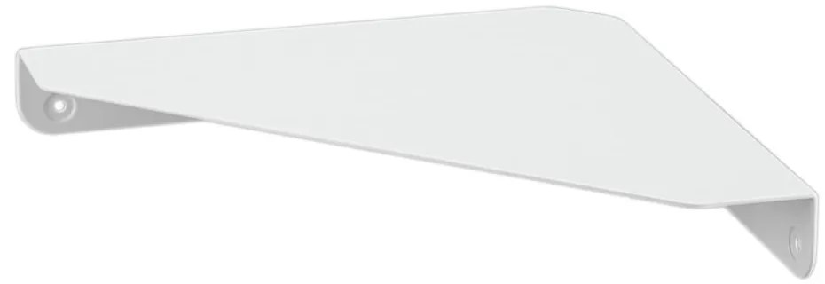 Biela rohová kovová polica 22 cm Tower – YAMAZAKI