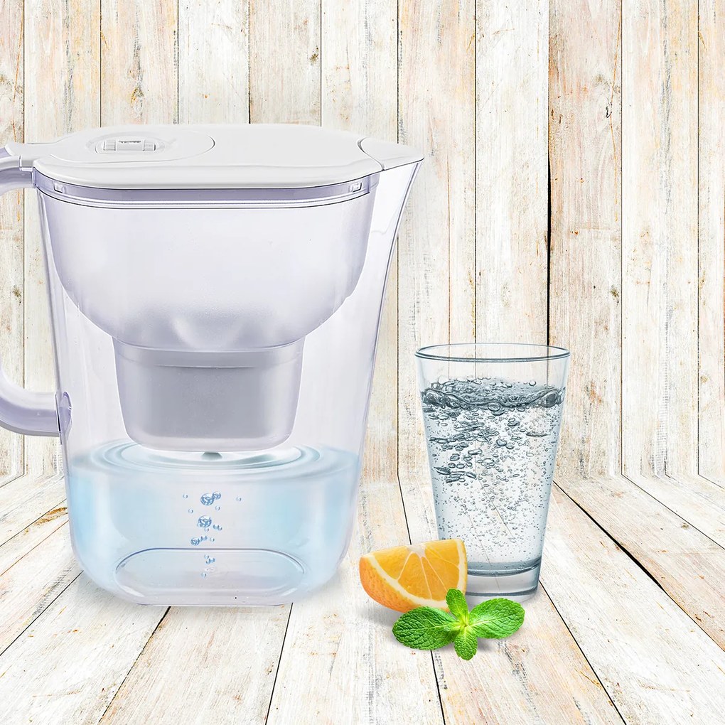 Orion 156019 Kanvica filtračná Carbo 3 l s filtrom, biela