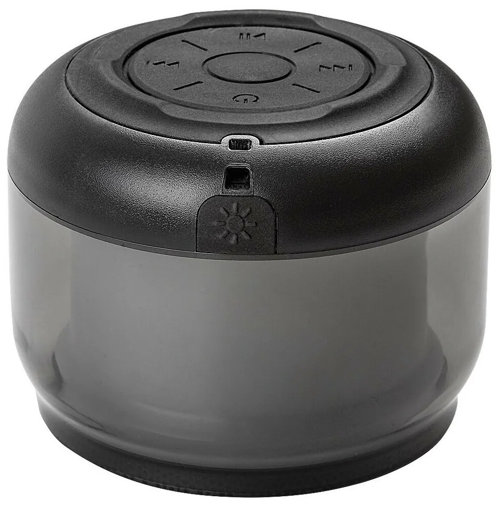 Rabalux 76110 stolná LED lampa s reproduktorom Radelia, RGB, bluetooth, 3W, IP20
