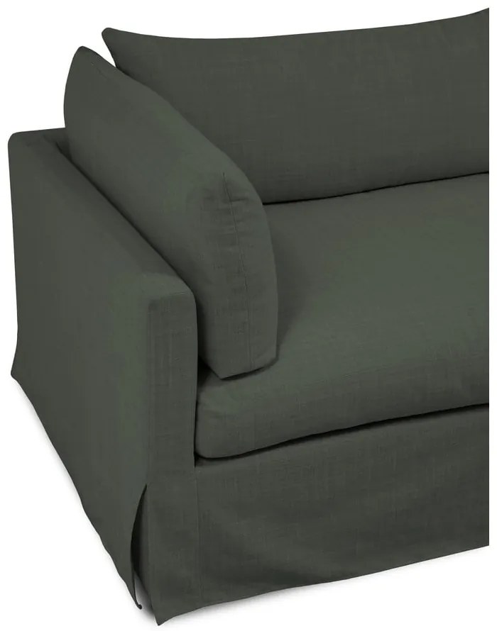 Tmavozelená pohovka 244 cm Horn – Scandic